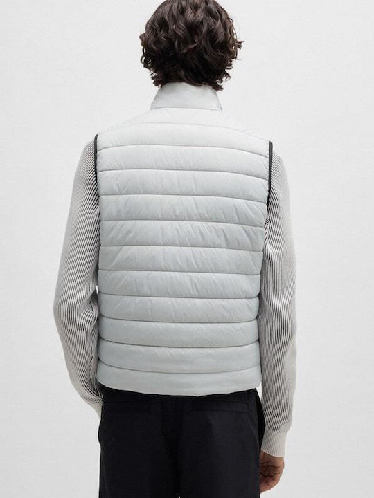 Sleeveless Jacket Waterproof Light Gray
