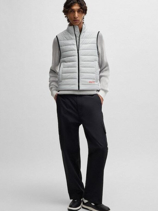 Sleeveless Jacket Waterproof Light Gray