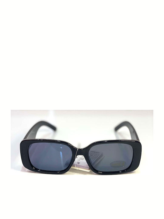 Woman's Fashion Ochelari de soare Μαύρα cu Cadru & Negru Lentilă Woman's Fashion Ochelari de soare Μαύρα cu Cadru & Negru Lentilă