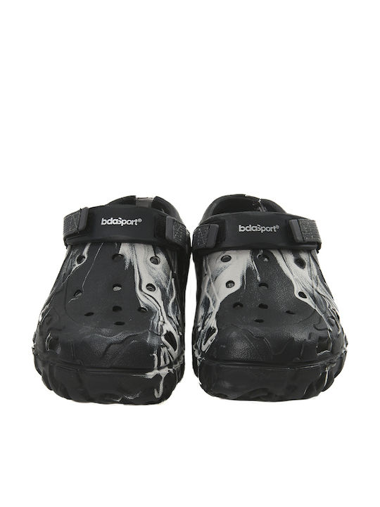 Body Action All Terrain Männliche Holzschuhe Schwarz