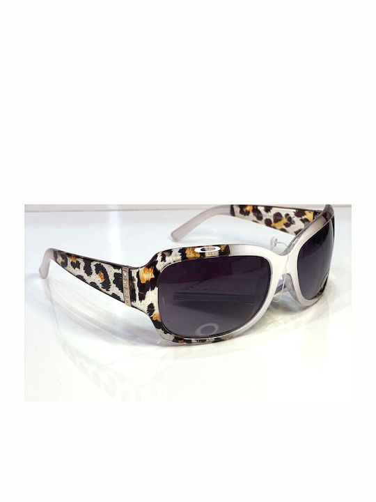 Woman's Fashion Women's Sunglasses with Multicolour Plastic Frame and Multicolour Gradient Lens G-110