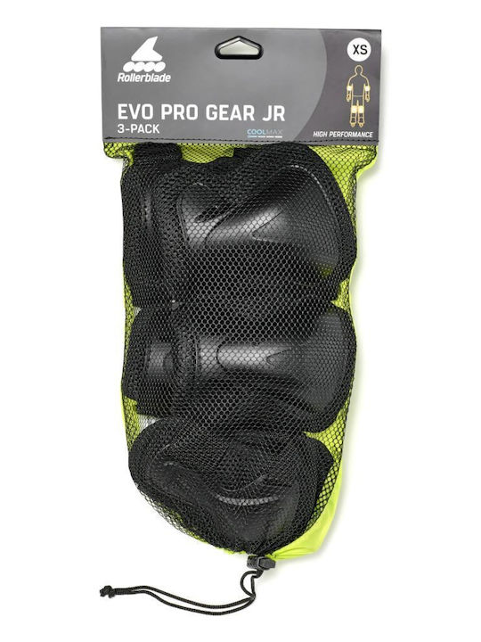 Rollerblade Παιδικό Σετ Προστατευτικών Μαύρο Rollerblade Παιδικό Σετ Προστατευτικών Μαύρο