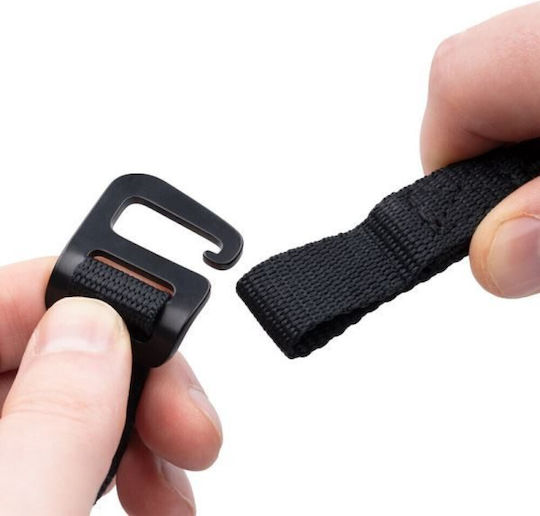 Atlas G-hook Strap 17mm X 2.0m Black Oxford