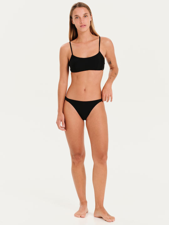Set Bikini με Αφαιρούμενη Ενίσχυση Μαύρο