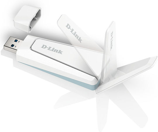 D-Link Ax1800 Αντάπτορας Δικτύου USB με Ασύρματη Σύνδεση Wi-Fi