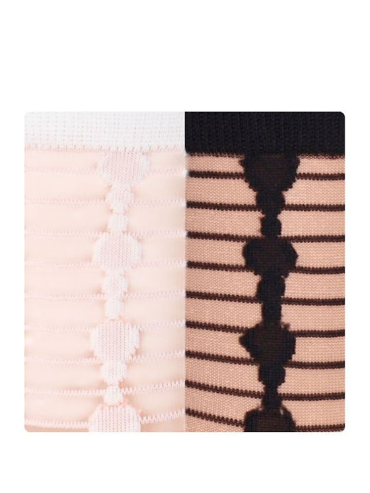 Tamaris Γυναικείες Κάλτσες Μαύρο/Λευκό 2Pack Tamaris Γυναικείες Κάλτσες Μαύρο/Λευκό 2Pack