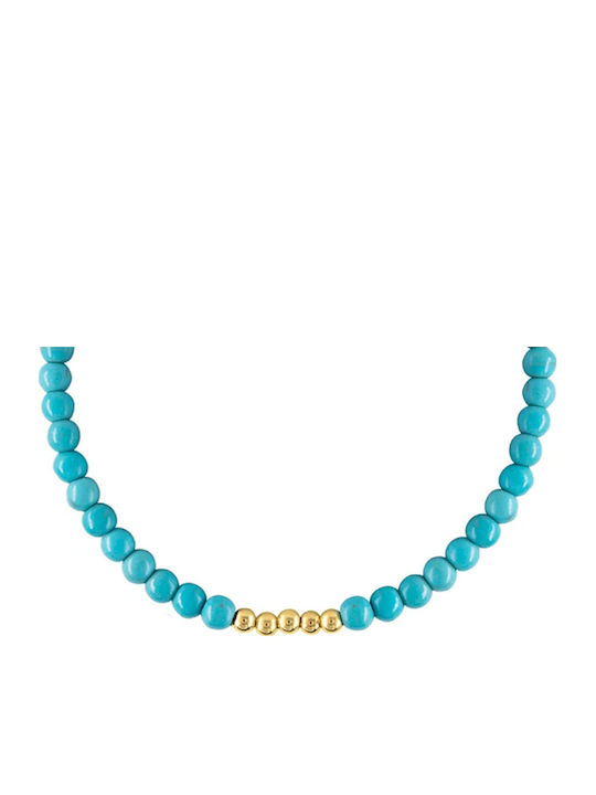 Bracelet K14 Gold Elements Turquoise B125562t Bracelet K14 Gold Elements Turquoise B125562t