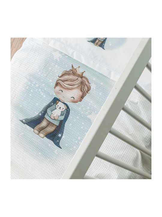Nima Κουβέρτα Κούνιας Little King 110x140εκ. Nima Κουβέρτα Κούνιας Little King 110x140εκ.