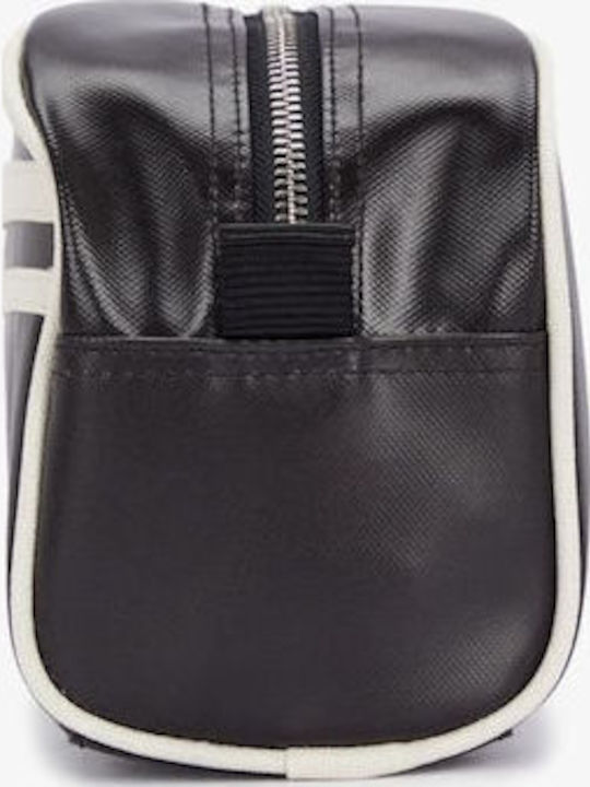 Fred Perry Men's Coated Polyester Wash Bag L8298-d57 Black