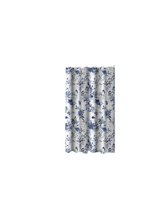 Ionion Shower Curtain Fabric 180x180cm Blue