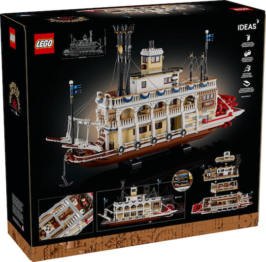 LEGO Lego-Ideen Flussschiff für 18+ Jahre 4090Stücke