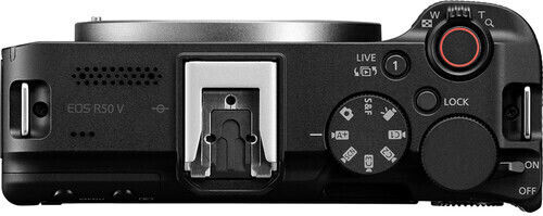 Canon EOS R50 V Mirrorless Camera Kit (RF-S 14-30mm F/4-6.3 IS STM PZ) Black