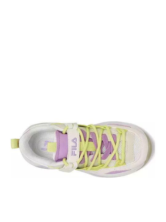 Memory Lace Twist V Kids Sports Shoes Running with Hoop & Loop Closure Multicolour