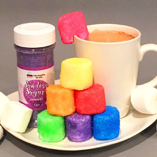 Ядливи Декорации Colored Confectioner's Sugar Golden Кафяв 500гр