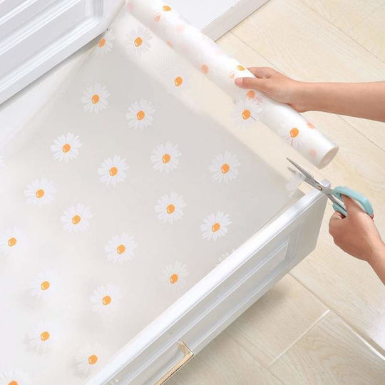 Siks Protective Film Drawers Shelves Waterproof Non-slip Anti-skid 45 X 300 Cm Transparent