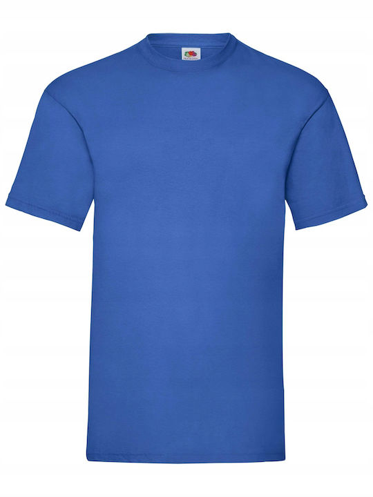 Men's Iconic 195 Ringspun Premium D R Royal Blue T-shirt Size 2xl