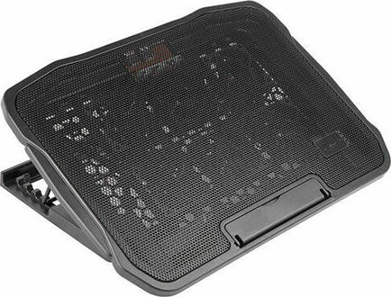 Nuoxi H9 Cooling Pad for Laptop up to 17.3 with 6 Fans and Illumination