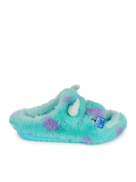 Monsters Sulley Зимни Дамски Пантофи Зелени