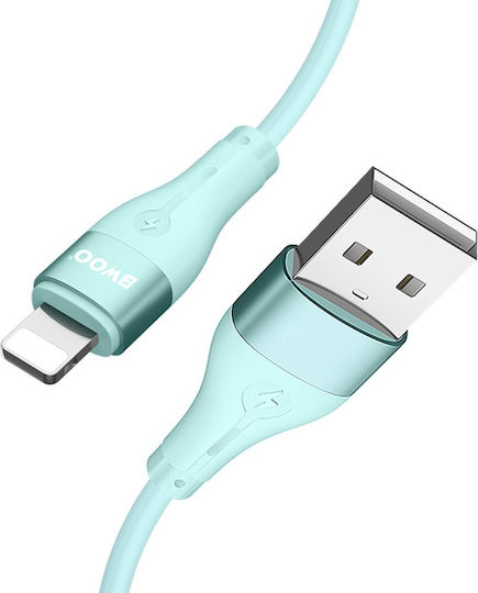 BWOO USB-A to Lightning Cable Πράσινο
