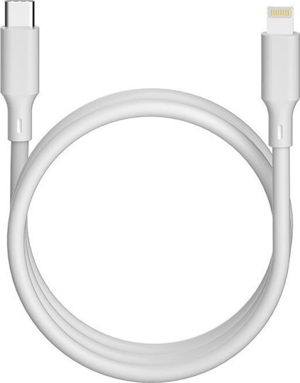 Forever USB-C to Lightning Cable Λευκό 1.5m