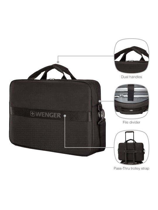 Wenger Xe Shoulder / Handheld Bag for 16" Laptop Black