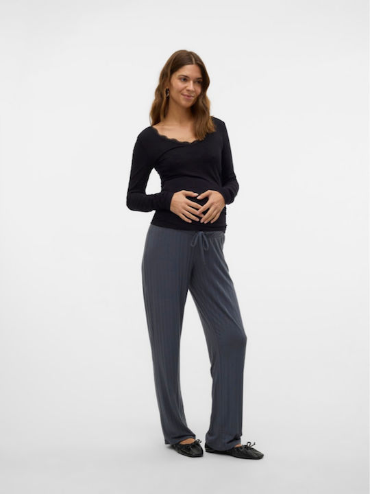 Maternity Pants Loose Grey 20021509 Lucy Mamalicious
