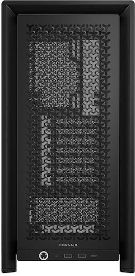 Corsair Frame 4000D Gaming Midi Tower Κουτί Υπολογιστή με Πλαϊνό Παράθυρο Μαύρο