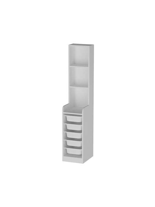 Utah Bodenstehender Schrank White 34.6x44.3x178cm