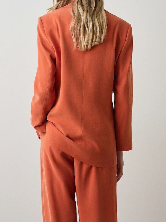 BSB Blazer pentru femei Sacou Burnt Orange