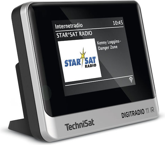 Technisat DigitRadio 11 IR Επιτραπέζιο Ραδιόφωνο Ρεύματος DAB+ με Bluetooth Black/Silver