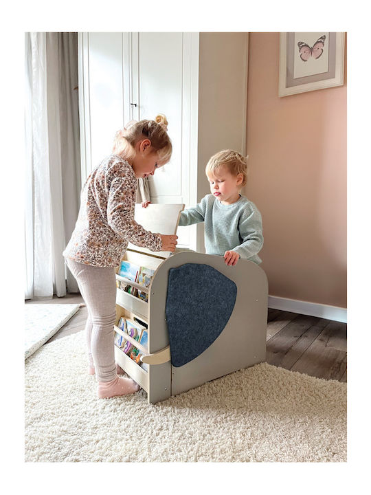 2-in-1 Bookshelf Seat with Wheels "The Elephant"