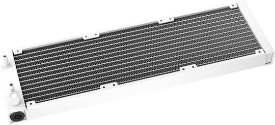 Deepcool LE720 CPU Water Cooling Triple Fan 120mm for Socket AM4/AM5/1700/1200/115x with ARGB Lighting White