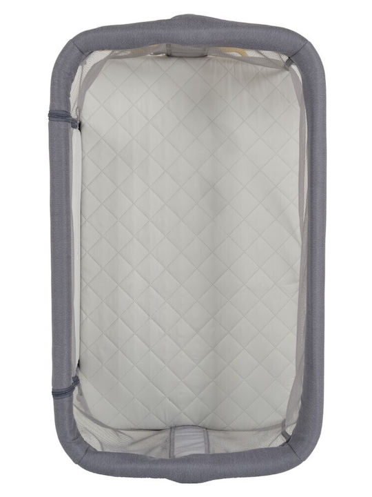 Cangaroo Cradle Aura with Side Opening and Wheels Gray