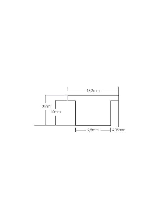Griff Best 13t Schwarz Matt 28,8 cm