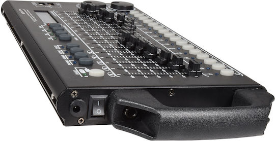 QTX Sound DMX Controller Lighting Console with 512 Control Channels / 10 XLR Inputs with Rack Rack Mount 5015972226421