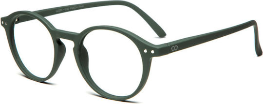 Looplabb Faust Ochelari de citit +3.00 în culoarea Verde