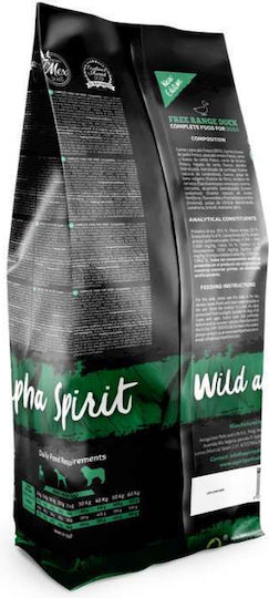 Alpha Spirit 3кг Суха Храна за Кучета с Патица