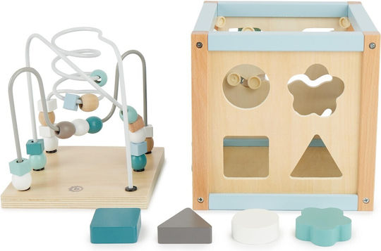Bieco Activity Cube made of Wood for 12++ Months