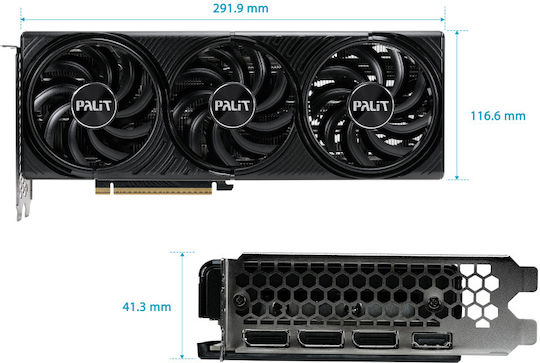 Palit GeForce RTX 5070 12GB GDDR7 Infinity 3 OC Κάρτα Γραφικών