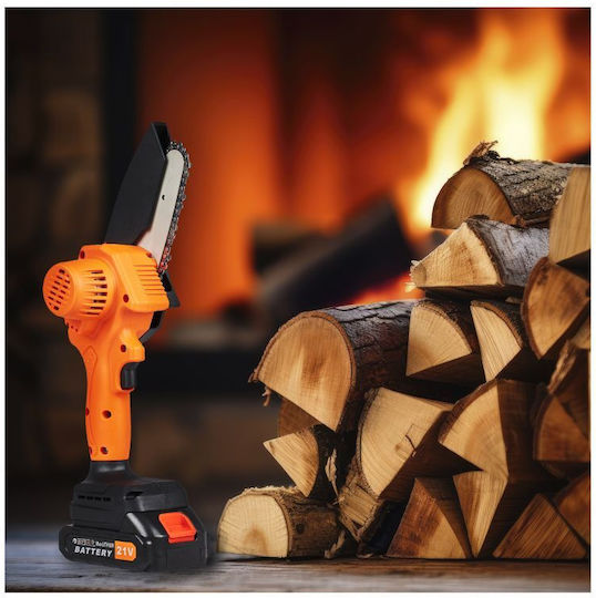 Kraft & Dele Αλυσοπρίονο Μπαταρίας 2x1.5Ah 18V με Λάμα 13cm