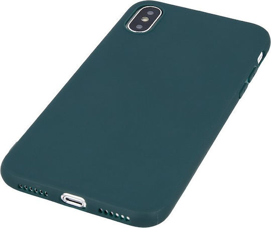 TelForceOne Matt Tpu Задна корица Силикон Зелен (Moto G35)