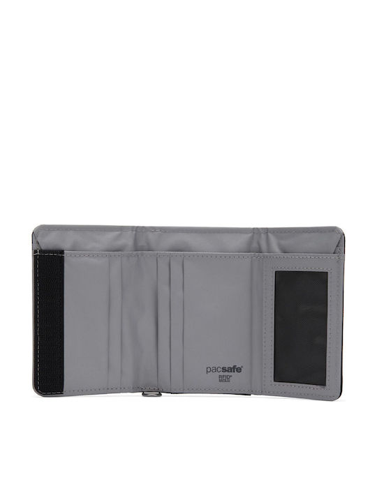 Trifold Wallet Ανδρικό Πορτοφόλι Μαύρο