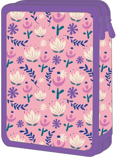 Frozen Sisters Double Filled Pencil Case 15x5x21