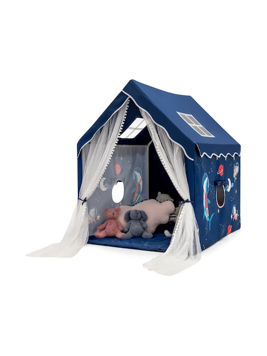 Costway Kids House Play Tent for 1+ years Blue
