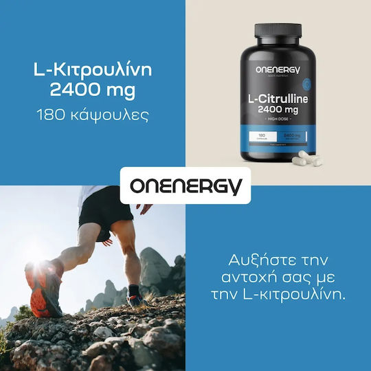 OnEnergy Citrulline 2400mg 180 Capsules Watermelon