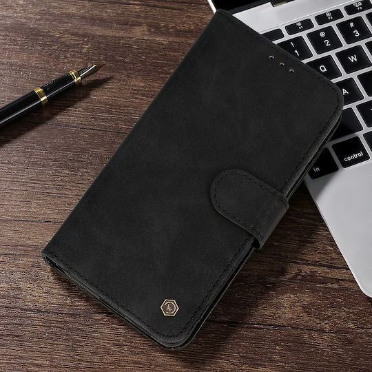 Wonder Wallet Δερματίνης / Σιλικόνης Μαύρο (Xiaomi 15)