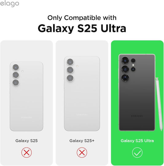 Elago Back Cover Σιλικόνης / Πλαστικό Μπεζ (Galaxy S25 Ultra)