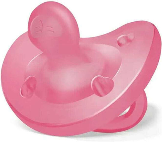 Chicco Physio Forma Soft Πιπίλα Σιλικόνης Ροζ για 16-36 μηνών