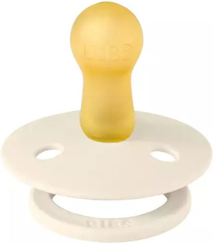 Bibs Πιπίλες Σιλικόνης Colour Pin Vanilla για 6+ μηνών 2τμχ