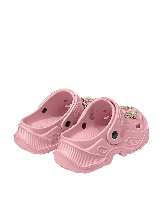 Ustyle Women's Anatomic Clogs Pink